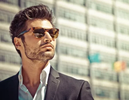 męskie okulary przeciwsłoneczne