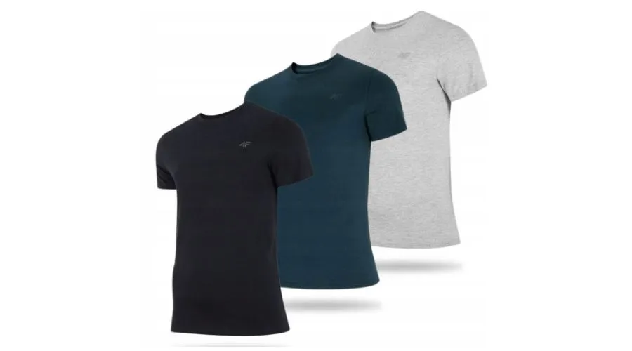 Zestaw męskich koszulek sportowych 4F T-shirt Bluzka
